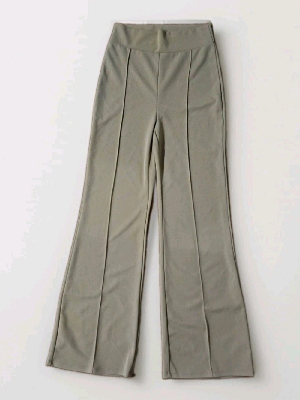Chocolate Women’s Medium Tan Stretch Flare Pull On Pants